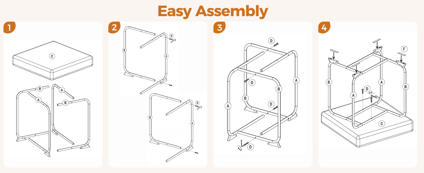 White Vanity Chair, Leather Vanity Stool, Small Stool Chair for Vanity, Square Ottoman Foot Stool, Makeup Vanity Chairs with Thick Padded Seat for Bathroom, Bedroom, Entryway, KFD01W